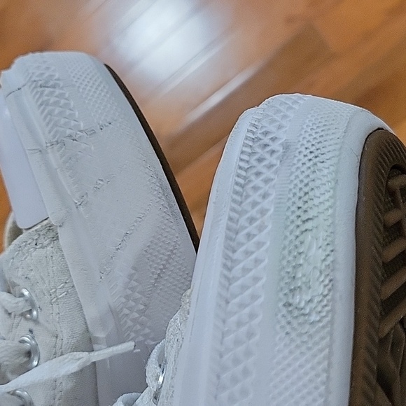 Converse Women's White High-Top Sneakers - Picture 8 of 8